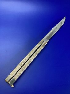Halcon Inox Stainless Spain Balisong Knife