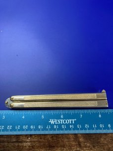 Halcon Inox Stainless Spain Balisong Knife