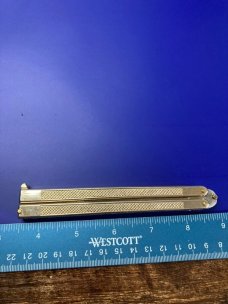 Halcon Inox Stainless Spain Balisong Knife
