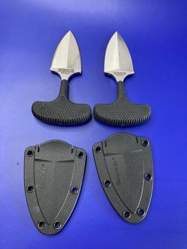 Lot of 2 Cold Steel Urban Edge Push Daggers Lot of 2 Cold Steel Urban Edge Push Daggers