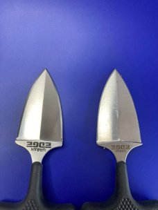Lot of 2 Cold Steel Urban Edge Push Daggers 