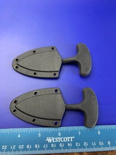 Lot of 2 Cold Steel Urban Edge Push Daggers 