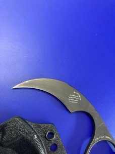 Bastinelli Diagnostic Neck Knife Fox Italy N690Co Blade