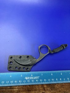 Bastinelli Diagnostic Neck Knife Fox Italy N690Co Blade