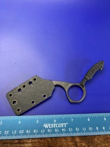 Bastinelli Diagnostic Neck Knife Fox Italy N690Co Blade