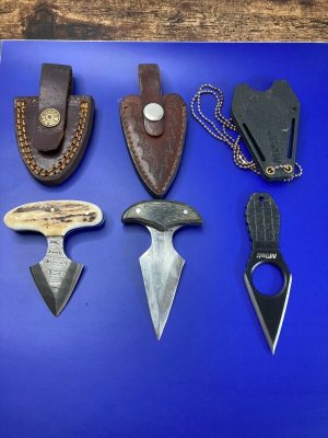 Lot of 3 Push Daggers 