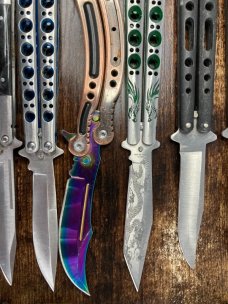 Lot of 20 butterfly balisong Knives