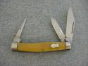 Antique RARE Blish-Mize Sillman Hardware Stockman's Knife w/Waterfall Handles & Punch Blade!!