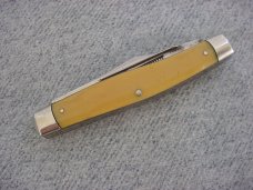 Antique RARE Blish-Mize Sillman Hardware Stockman's Knife w/Waterfall Handles & Punch Blade!!