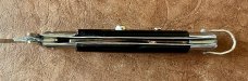 Rare Pre-Rizzuto BULL Tang Stamp Batwing Guards Backlock Switchblade 8.25 Inch Knife