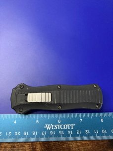 Benchmade Mini Infidel OTF Automatic Knife (3.10" Black) 3350BK