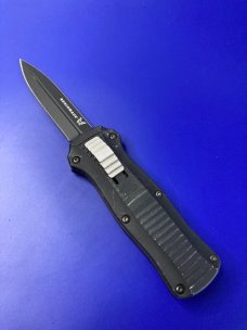 Benchmade Mini Infidel OTF Automatic Knife (3.10" Black) 3350BK