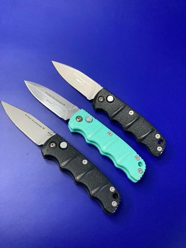 Lot of 3 Boker Mini Kalashnikov Automatic Knives