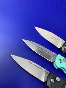 Lot of 3 Boker Mini Kalashnikov Automatic Knives