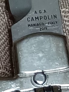 9"  AGA Campolin Dominus Stag Horn. 