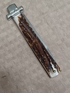 9"  AGA Campolin Dominus Stag Horn. 