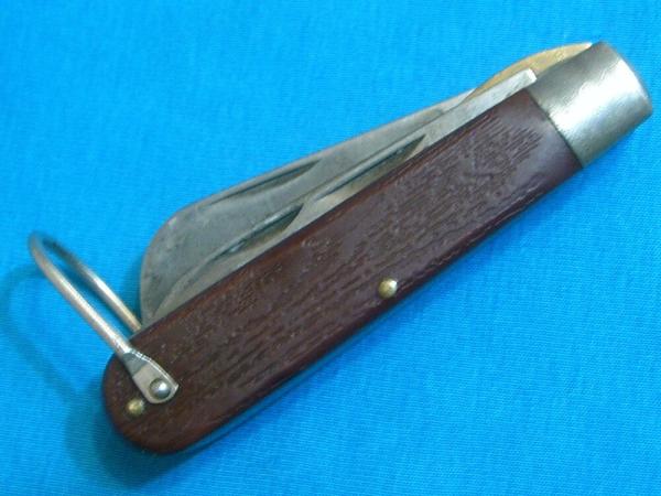 VINTAGE 3 BLADE 0 KLEIN TOOLS CHICAGO USA HAWKBILL ELECTRICIANS FOLDING POCKET KNIFE KNIVES OLD VINTAGE 3 BLADE 0 KLEIN TOOLS CHICAGO USA HAWKBILL ELECTRICIANS FOLDING POCKET KNIFE KNIVES OLD