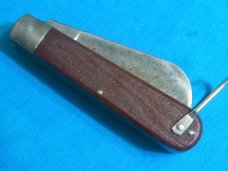 VINTAGE 3 BLADE 0 KLEIN TOOLS CHICAGO USA HAWKBILL ELECTRICIANS FOLDING POCKET KNIFE KNIVES OLD