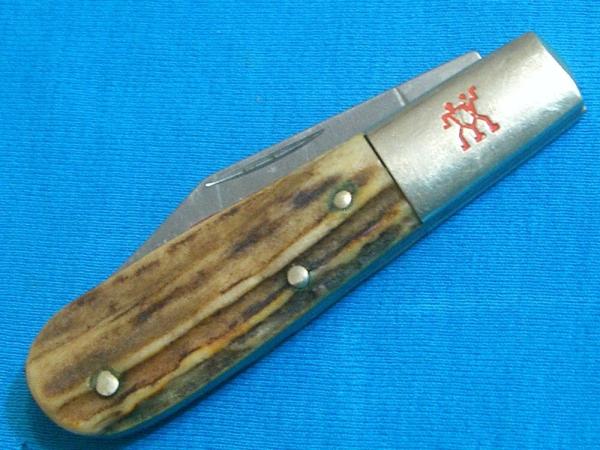 STAG JA HENCKELS HK14S BAREHEAD BARLOW FOLDING JACK POCKET KNIFE KNIVES OLD