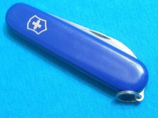 BANTAM BLUE CELLIDOR 84MM VICTORINOX SWISS ARMY SAK FOLDING POCKET CAMP KNIFE KNIVES AD
