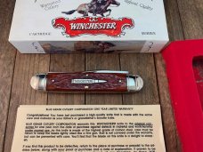 Winchester Cartridge Series Equal End Moose Orange Jigged Bone 1994