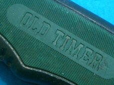 BIG GREEN SCHRADE 47OT USA SERRATED HUNTING SKINNING SURVIVAL FOLDING POCKET KNIFE KNIVES OLD