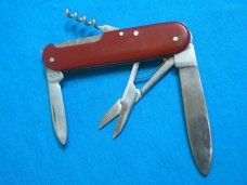 VINTAGE SYRACUSE KNIFE CO 855 POLAND SAK SWISS ARMY STYLE CAMP FOLDING POCKET KNIVES OLD