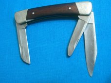 VINTAGE BUCK 701 V USA BRONCO FOLDING POCKET PEN JACK STOCKMAN WHITTLER KNIFE KNIVES OLD
