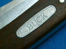 VINTAGE BUCK 701 V USA BRONCO FOLDING POCKET PEN JACK STOCKMAN WHITTLER KNIFE KNIVES OLD