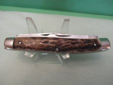 Kissing Crane Robt  Klass Stag Handle Large Stockman Pattern # 1235XIV