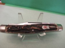 Kissing Crane Robt  Klass Stag Handle Large Stockman Pattern # 1235XIV