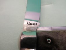 Kissing Crane Robt  Klass Stag Handle Large Stockman Pattern # 1235XIV
