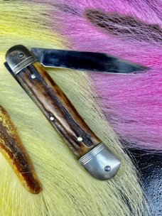 Vintage HUBERTUS Bolster Stamped "Springer"