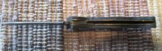 Unsigned Jay Bigler Damascus folding knife