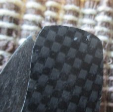 Unsigned Jay Bigler Damascus folding knife