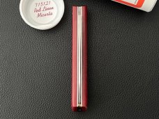 Great Eastern Cutlery GEC 715121 Red Linen Micarta Bull Nose Sodbuster Knife