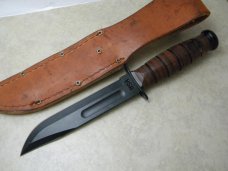 Kabar USA Black Fixed Blade Sheath Knife
