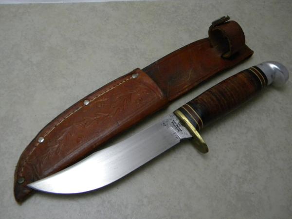 Western Boulder Colo USA Fixed Blade Sheath Knife