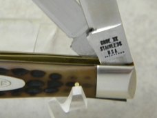 Case XX USA 9 Dot Delrin 62048 Razor Edge Slimline Trapper Farmers Jack Knife