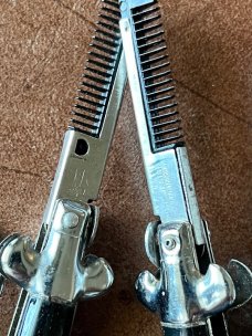 Vintage Miniature Keychain Switchblade Comb, Hong Kong, Unused 