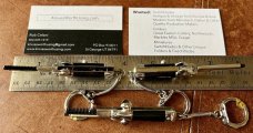 Vintage Miniature Keychain Switchblade Comb, Hong Kong, Unused 