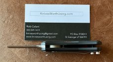 Dalton Pocket Hawk Miniature Switchblade Knife, Rob Dalton Combat Cutlery (DCC), Unused 