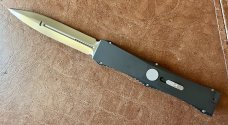 Rare Sterile Microtech Nemesis I From 1998 Out The Front (OTF) Switchblade Knife, Unused 