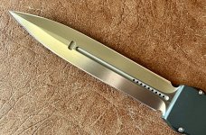 Rare Sterile Microtech Nemesis I From 1998 Out The Front (OTF) Switchblade Knife, Unused 