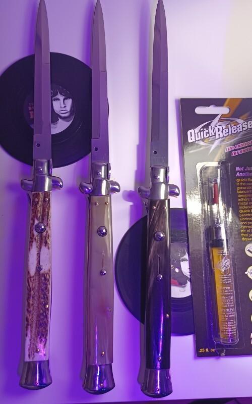 3 13inch Frank Beltrame swivel bolster switchblades bundle 