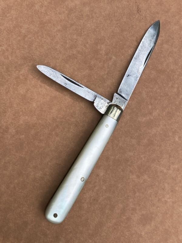 Maher & Grosh Pearl 2-5/8" Nice Example Maher & Grosh Pearl 2-5/8" Nice Example