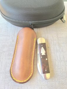 John Travers..UK Maker..FREMONT Homage..Desert Ironwood..14C28N...3 5/8" closed..pocket slip 