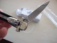 A. G. A. Campolin Dominus Lever Maltese Cross 6 Incher W/Brazilian Horn Handles  NIB