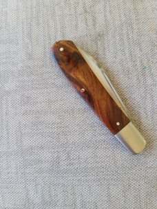 Klassic K'roo Camel Thorn Zulu..N690...3.89" closed...Brush finish..workhorse..coa and slip 