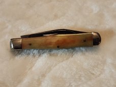 CASE XX U.S.A. 6225 1/2 SR SMOOTH ROSE BONE 2 BLADE COKE BOTTLE 1980 "MINT"